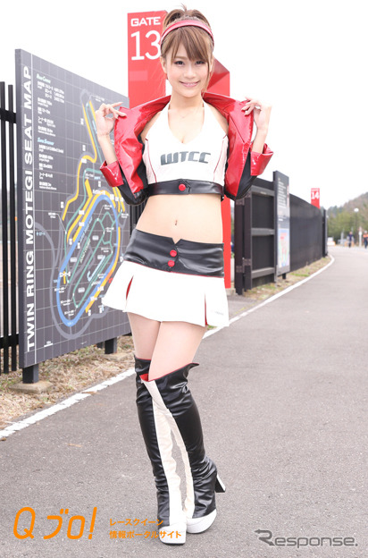 スーパー耐久シリーズ2015『TRACY SPORTSレースクイーン・ADVAN GAL』竹間瑠莉・阿久津真央