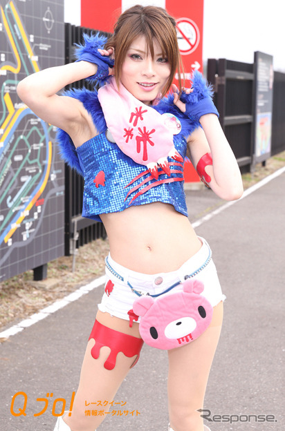 スーパー耐久シリーズ2015『グルーミーレーシングジーナスRQ』咲原さおさり・綾川ゆんまお・まかべまお・Reila