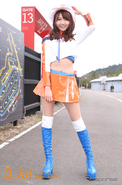 スーパー耐久シリーズ2015『フロンティアキューティーズ』岩瀬香奈・千葉美里・日下真実・中山優美