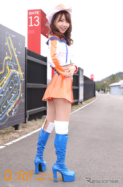 スーパー耐久シリーズ2015『フロンティアキューティーズ』岩瀬香奈・千葉美里・日下真実・中山優美