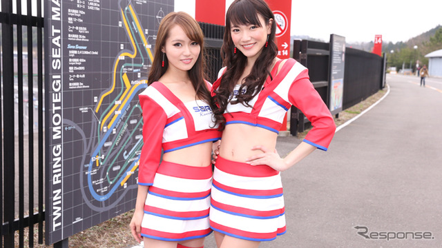 スーパー耐久シリーズ2015『SARDイメージガール』水瀬きい・森園れん