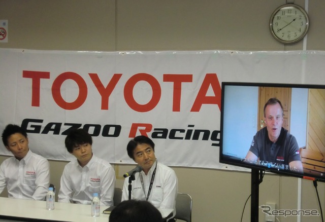会見ではトミ・マキネンがビデオメッセージで選考理由を語った。