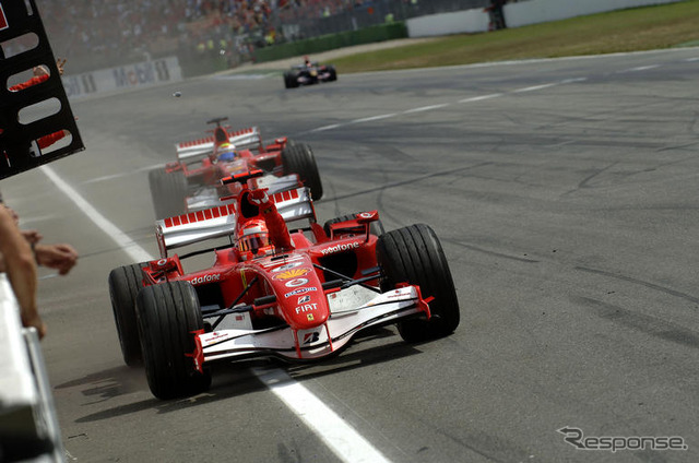 【F1ドイツGP】シューマッハが3連勝