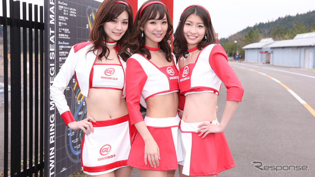 スーパー耐久シリーズ2015鈴木紗楽・乙播紗紀・西村いちか