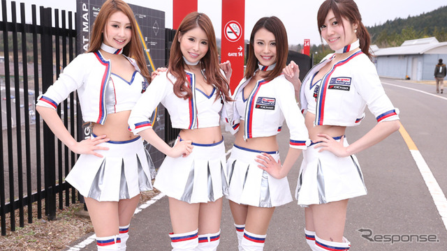 スーパー耐久シリーズ2015『イメージガールNextyle』青山愛・葉山もか・三上夏奈・白倉有紗