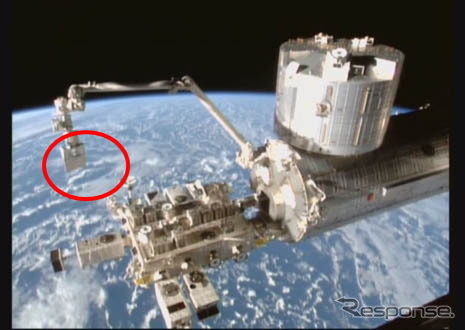 曝露環境に設置されたFree-Space PADLES線量計