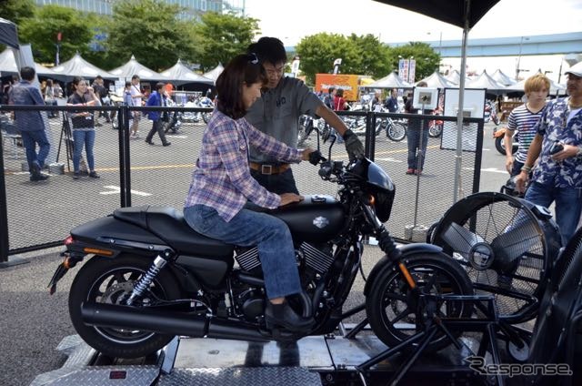 免許なしでもハーレーを体験できる、お台場でイベント… RIDE ON TOUR 東京