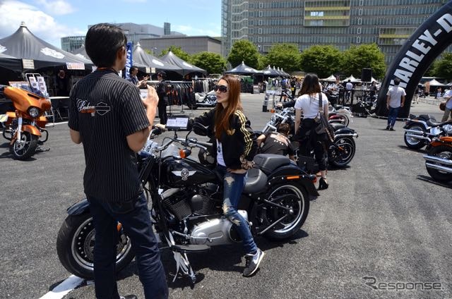 免許なしでもハーレーを体験できる、お台場でイベント… RIDE ON TOUR 東京