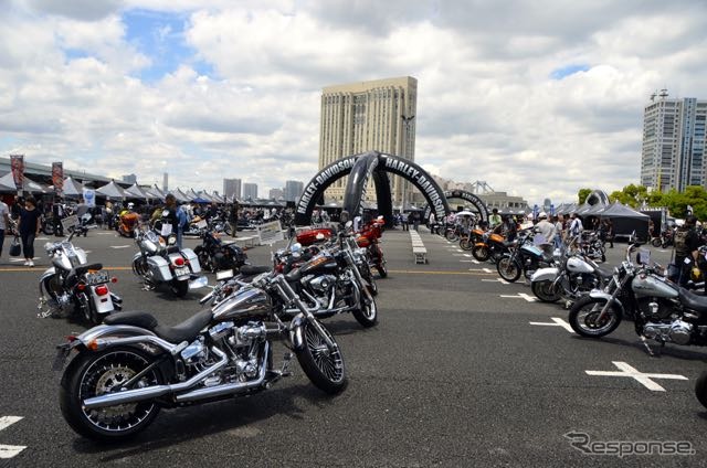 免許なしでもハーレーを体験できる、お台場でイベント… RIDE ON TOUR 東京
