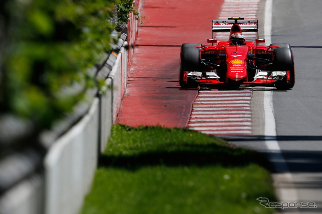 予選3番手に入ったキミ・ライコネン