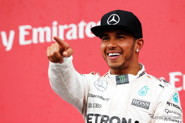 今季4勝目を獲得したルイス・ハミルトン