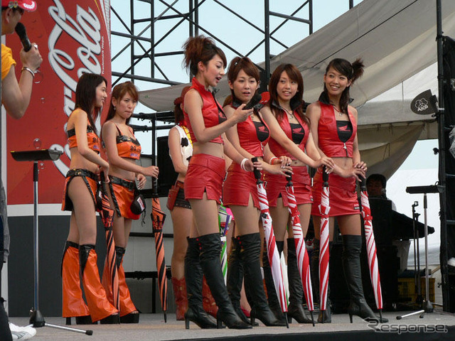 【鈴鹿8耐】レースクイーン写真蔵…第三弾、ホンダ編