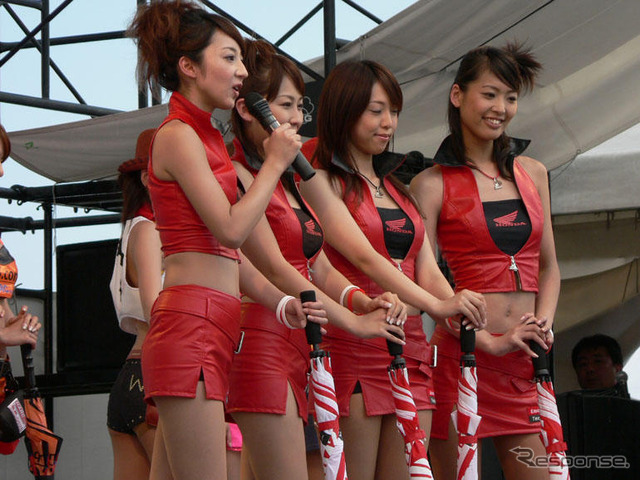 【鈴鹿8耐】レースクイーン写真蔵…第三弾、ホンダ編