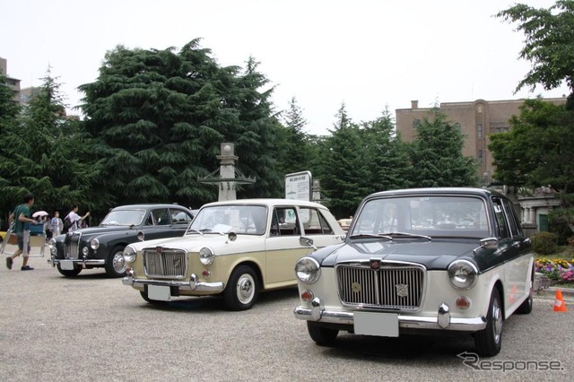右からMG 1000が2台とMG ZBマグネット