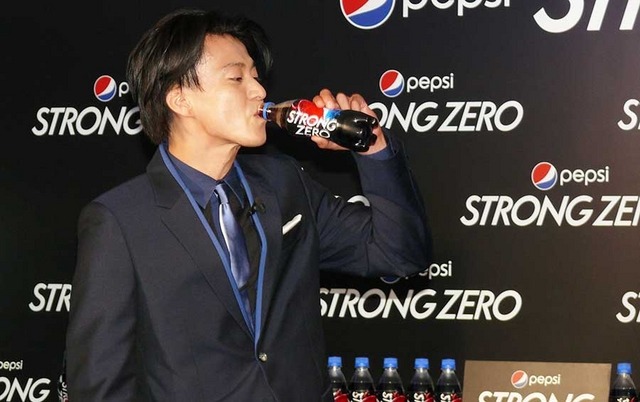 小栗旬/「PEPSI STRONG BAR」オープニングセレモニー