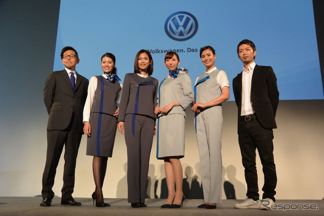 VW up! + 女性ユニフォーム 発表会