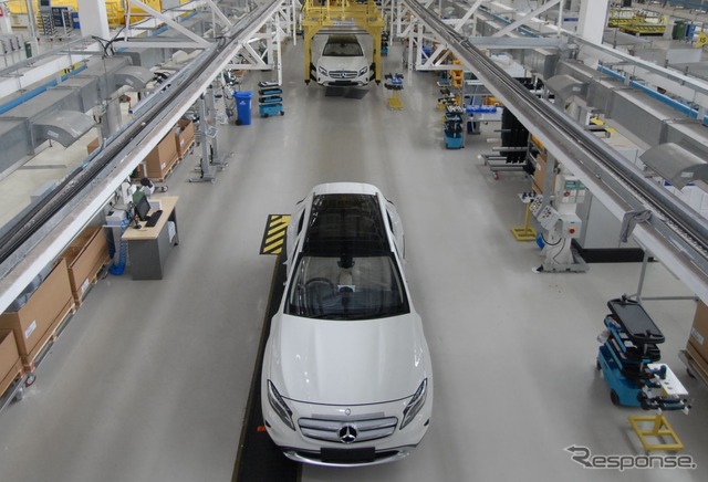 インドで生産が開始されたメルセデスベンツ GLA
