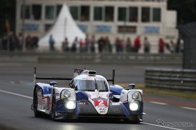 決勝での逆転を狙うトヨタ『TS040ハイブリッド』