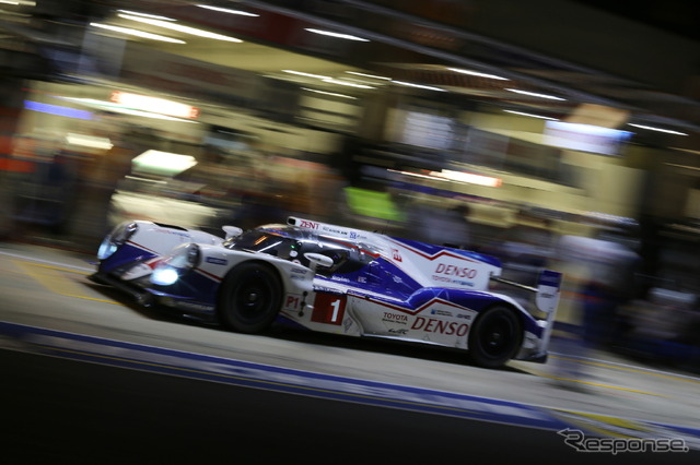 決勝での逆転を狙うトヨタ『TS040ハイブリッド』