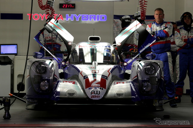 決勝での逆転を狙うトヨタ『TS040ハイブリッド』