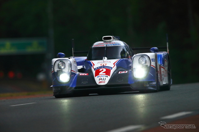 決勝での逆転を狙うトヨタ『TS040ハイブリッド』