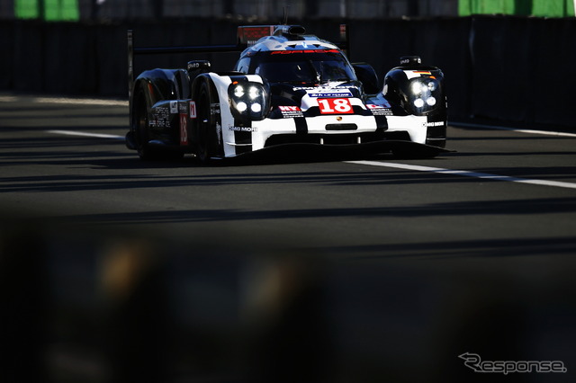 18号車ポルシェ
