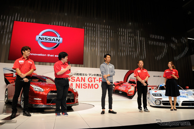 日産のパブリックビューイング(ルマン24時間レース2015)