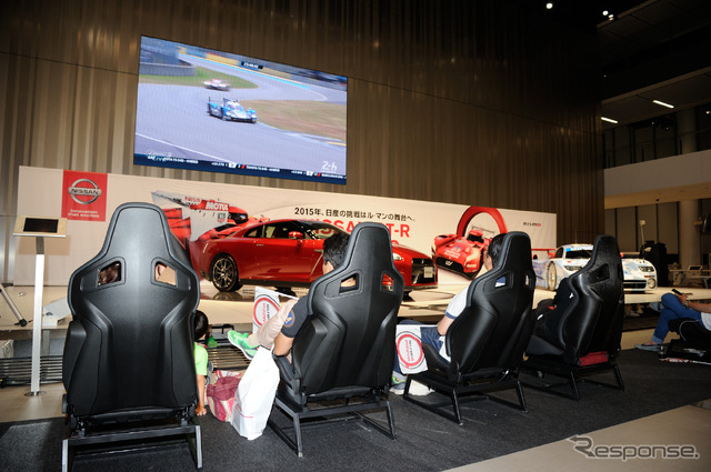 日産のパブリックビューイング(ルマン24時間レース2015)