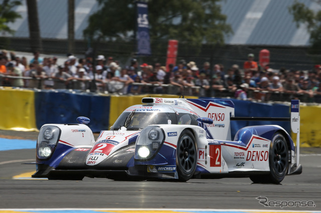 トヨタ2号車(TS040ハイブリッド)