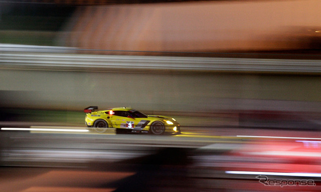 GTE Proクラスで優勝したシボレー コルベット C7R