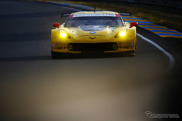 GTE Proクラスで優勝したシボレー コルベット C7R
