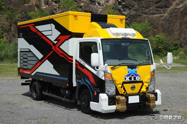 日産 e-NT400 TEST TRUCK