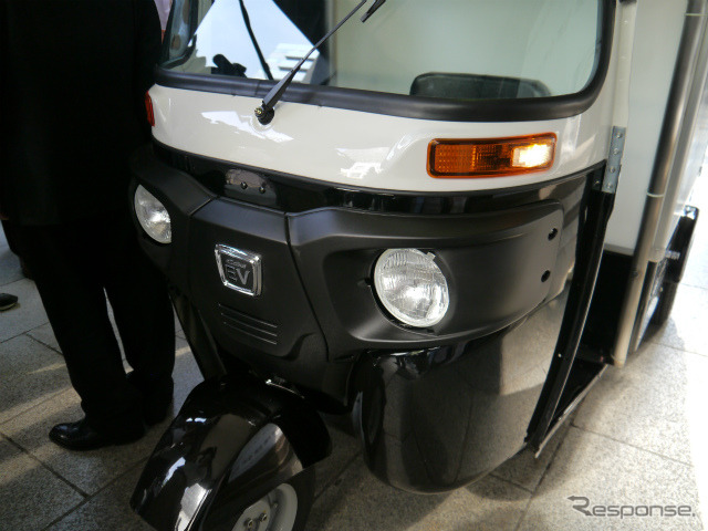 日本エレクトライクの電動3輪自動車『エレクトライク』