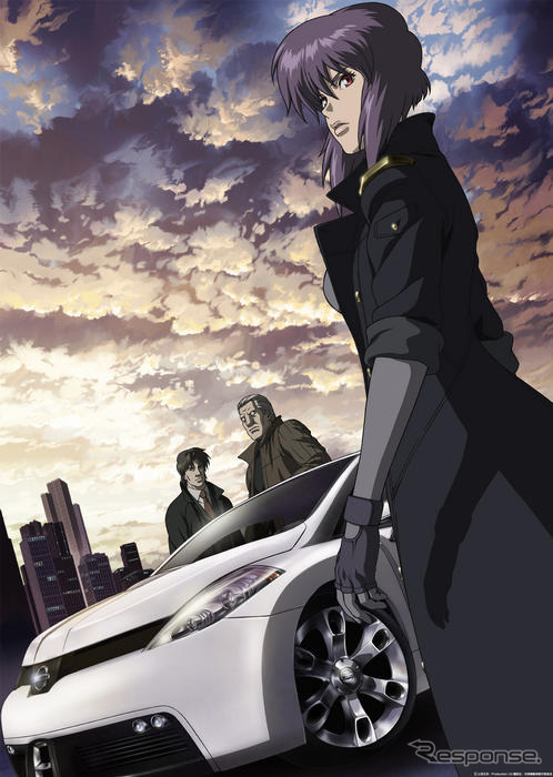 アニメ『攻殻機動隊』に日産コンセプトカーが登場