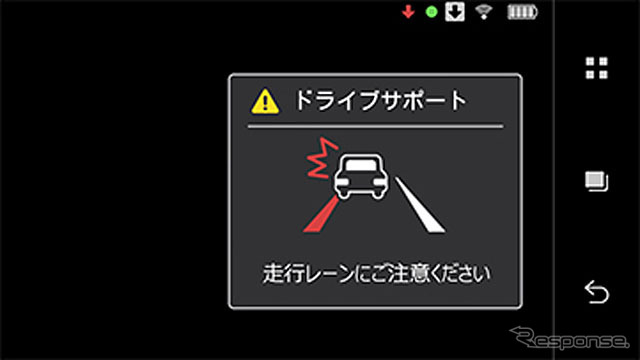 レーン移動検知