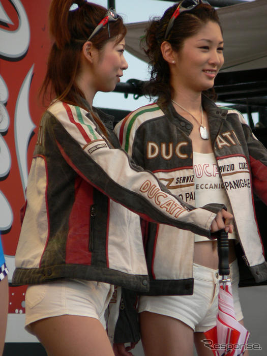 【鈴鹿8耐】レースクイーン写真蔵…第八弾、ドゥカティ デスモウーマン