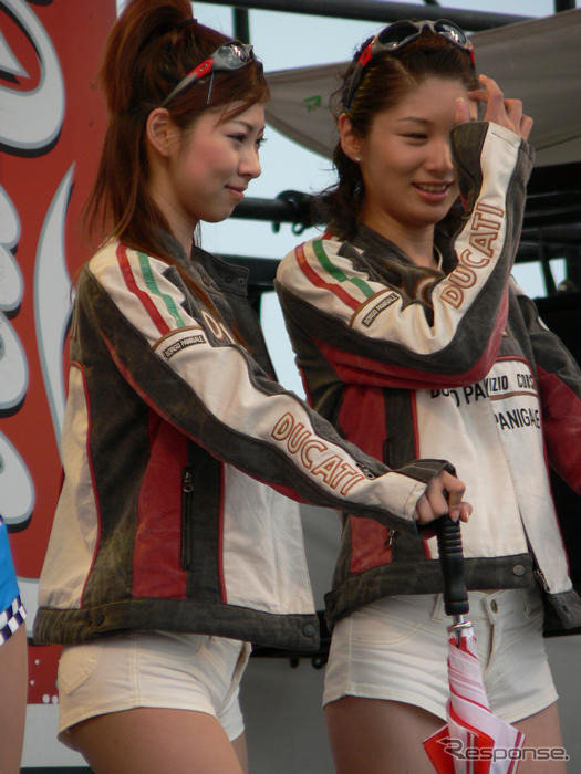 【鈴鹿8耐】レースクイーン写真蔵…第八弾、ドゥカティ デスモウーマン