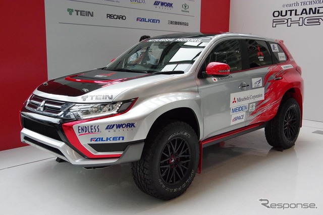 三菱 アウトランダーPHEV バハ・ポルタレグレ500参戦車両
