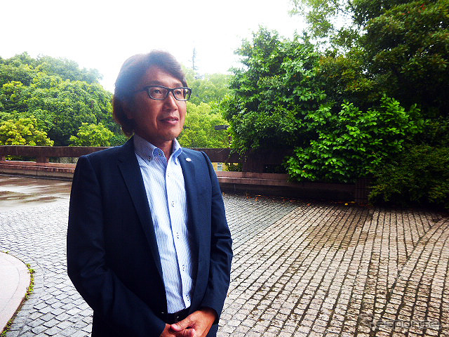 スバル商品企画本部プロジェクトゼネラルマネージャー・高津益夫氏(6月3日、千葉県成田市にて)