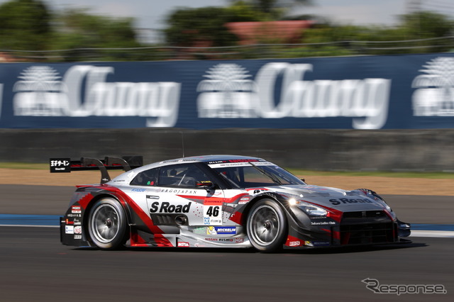 GT500予選3位の#46 GT-R。