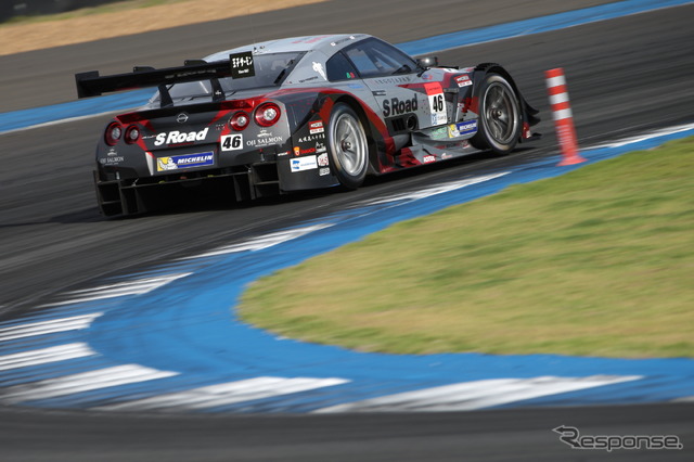 優勝した#46 GT-R。