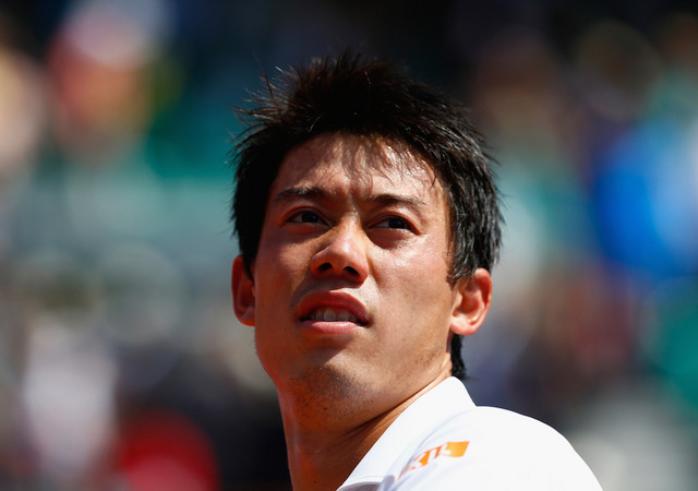 錦織圭 参考画像（2015年5月27日）