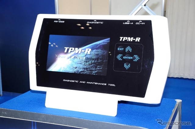ツールプラネットの新型汎用診断機『TPM-R』(オートサービスショー2015)