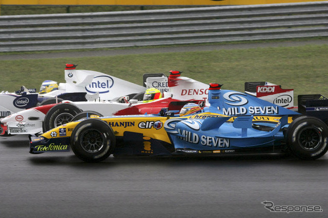 アロンソのトラブル…ハンガリーGP