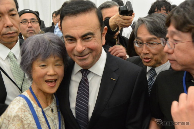 日産自動車 株主総会後の懇親会