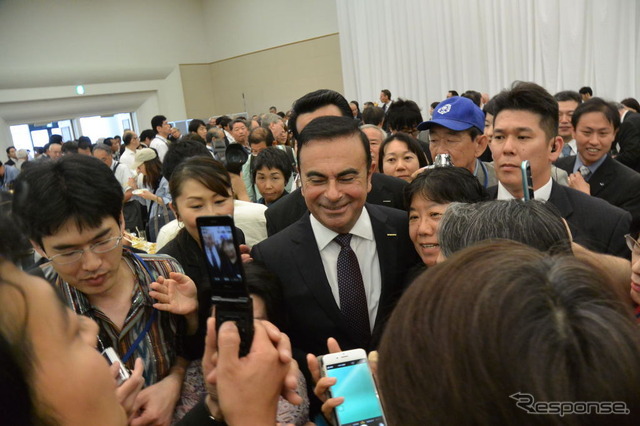 日産自動車 株主総会後の懇親会