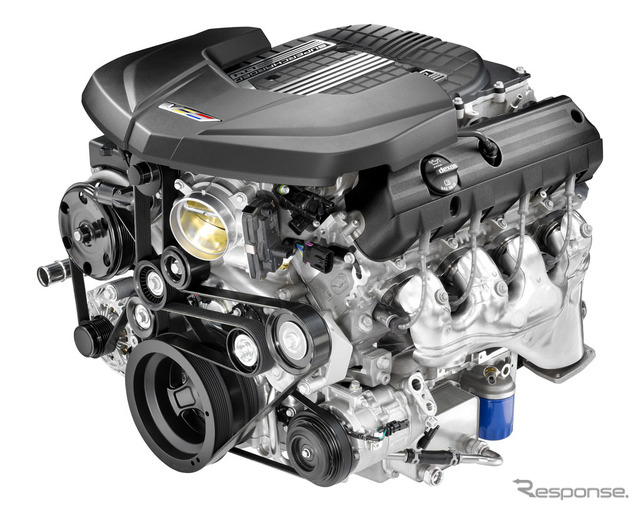 スーパーチャージド6.2リットルV型8気筒OHVエンジン