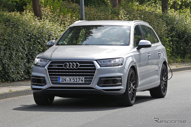 アウディSQ7 スクープ写真