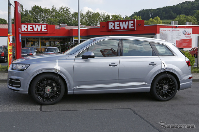 アウディSQ7 スクープ写真