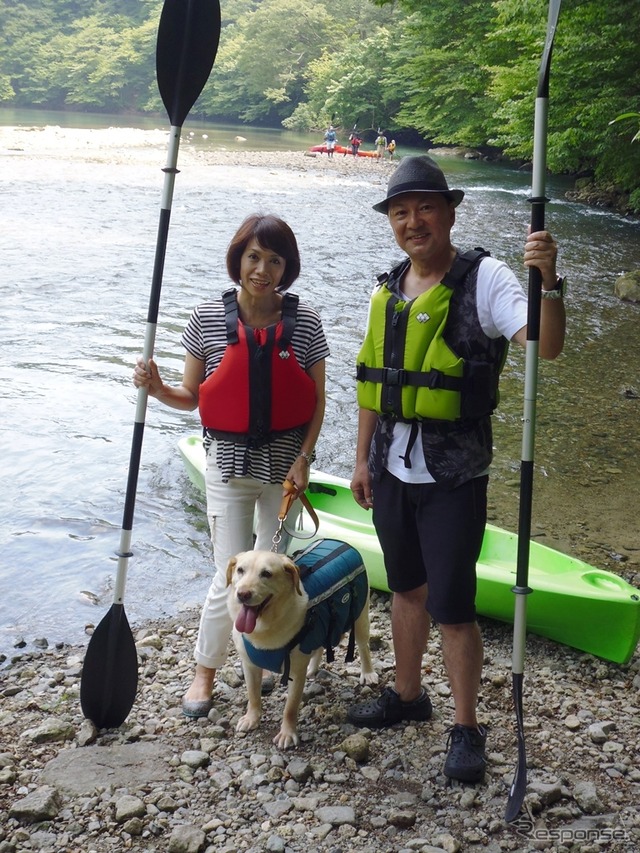板室湖 カヌー体験ツアー フォレストヒルズ那須で申し込みできる。ホテルからクルマで約25分の距離